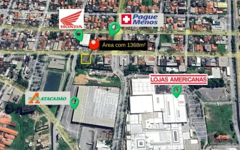 Lote/Terreno para alugar, 1368m² no Piedade, Jaboatão dos Guararapes