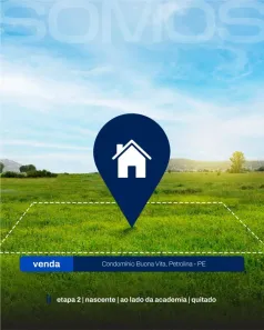 Lote/Terreno à venda, 200m² no Loteamento Recife, Petrolina