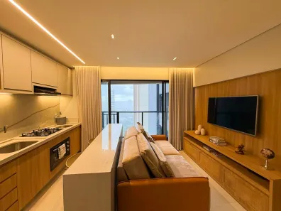 Apartamento com 1 Quarto para alugar, 45m² no Setor Bueno, Goiânia