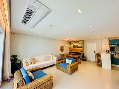 Apartamento com 3 Quartos para alugar, 132m² no Riviera, Bertioga
