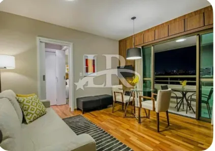 Flat com 1 Quarto para alugar, 45m² no Brooklin Paulista, São Paulo