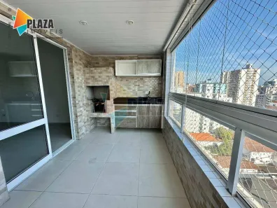 Apartamento com 2 Quartos para alugar, 97m² no Guilhermina, Praia Grande