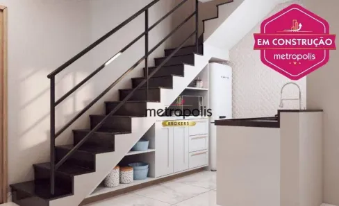 Cobertura com 2 Quartos à venda, 124m² no Paraíso, Santo André