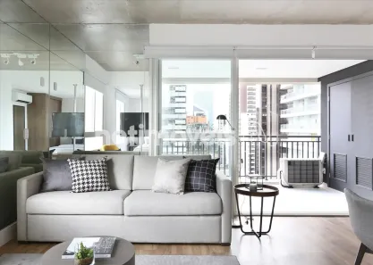 Apartamento com 1 Quarto à venda, 63m² no Cidade Monções, São Paulo