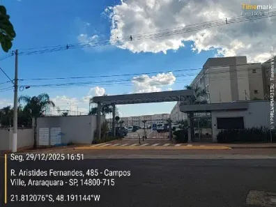 Apartamento com 2 Quartos à venda, 43m² no Campos Ville, Araraquara