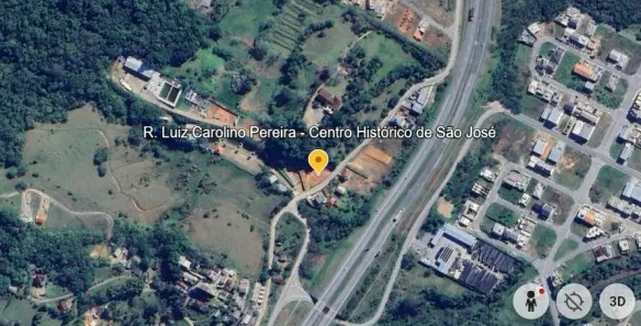 Lote/Terreno para alugar, 1000m² no Forquilhas, São José