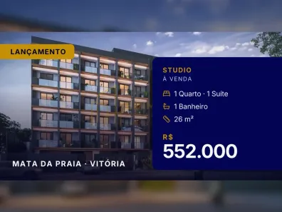 Apartamento com 1 Quarto à venda, 26m² no Mata da Praia, Vitória