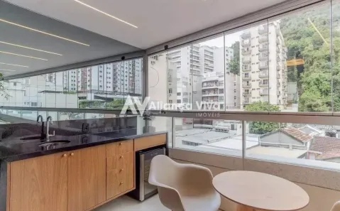 Apartamento com 3 Quartos à venda, 110m² no Humaitá, Rio de Janeiro