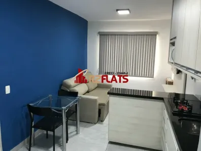 Flat com 1 Quarto para alugar, 35m² no Pinheiros, São Paulo