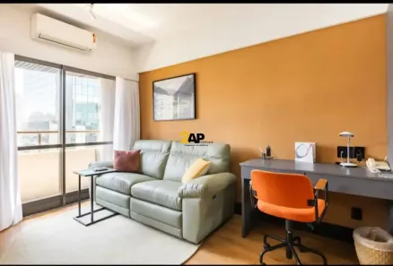 Flat com 1 Quarto à venda, 30m² no Cerqueira César, São Paulo