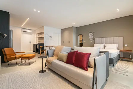 Apartamento com 1 Quarto para alugar, 59m² no Saco Grande, Florianópolis