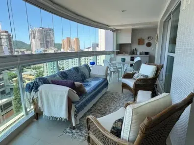 Apartamento com 3 Quartos à venda, 165m² no Ponta da Praia, Santos