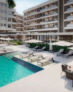Apartamento com 1 Quarto à venda, 48m² no Balneário Laguna Internacional, Laguna