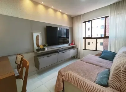 Apartamento com 2 Quartos para alugar, 56m² no Manaíra, João Pessoa