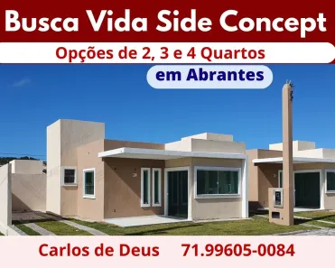 Casa de Condomínio com 2 Quartos à venda, 70m² no Nova Abrantes (Abrantes), Camaçari