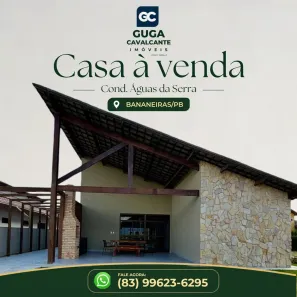 Casa de Condomínio com 4 Quartos à venda, 170m² no , Bananeiras