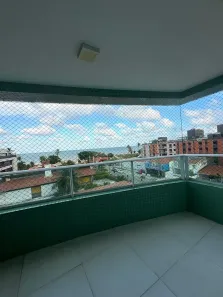 Apartamento com 3 Quartos para alugar, 98m² no Cabo Branco, João Pessoa