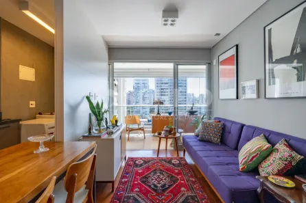 Apartamento com 1 Quarto à venda, 49m² no Cidade Monções, São Paulo