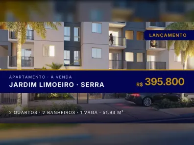 Apartamento com 2 Quartos à venda, 51m² no Jardim Limoeiro, Serra