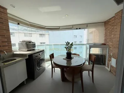 Flat com 1 Quarto para alugar, 48m² no Pompéia, Santos
