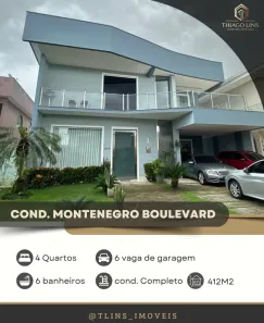 Casa de Condomínio com 4 Quartos à venda, 470m² no Parque Verde, Belém