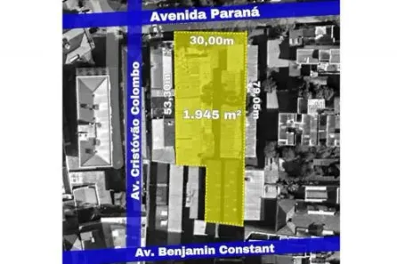 Lote/Terreno à venda, 1945m² no São Geraldo, Porto Alegre