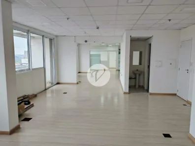 Sala Comercial para alugar, 133m² no Novo Homero Thon, Santo André