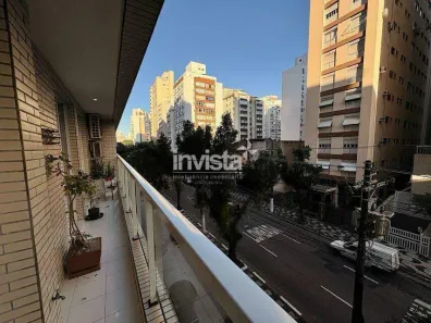 Apartamento com 2 Quartos para alugar, 75m² no Gonzaga, Santos