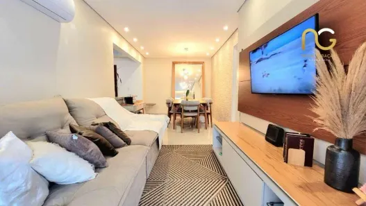 Apartamento com 2 Quartos à venda, 84m² no Canto do Forte, Praia Grande