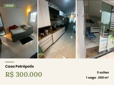 Casa com 3 Quartos à venda, 250m² no Petrópolis, Manaus