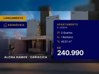 Apartamento com 2 Quartos à venda, 40m² no Alzira Ramos, Cariacica