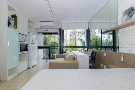 Apartamento com 1 Quarto para alugar, 30m² no Vila Olímpia, São Paulo