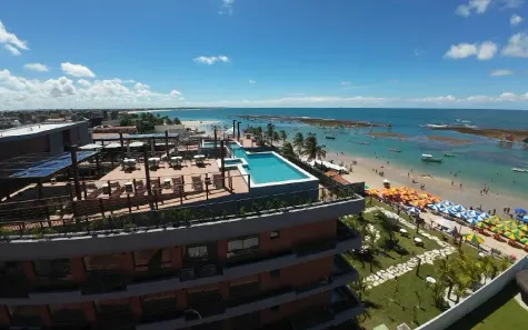 Apartamento com 1 Quarto à venda, 34m² no Porto de Galinhas, Ipojuca