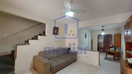 Casa de Condomínio com 2 Quartos à venda, 132m² no Vila Mathias, Santos