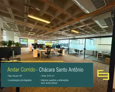 Imóvel Comercial para alugar, 316m² no Jardim Caravelas, São Paulo