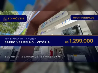 Apartamento com 2 Quartos à venda, 99m² no Barro Vermelho, Vitória