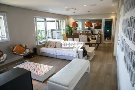 Apartamento com 4 Quartos para alugar, 190m² no Jardim Marajoara, São Paulo