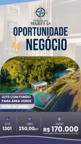 Lote/Terreno à venda, 250m² no Ponta Negra, Manaus