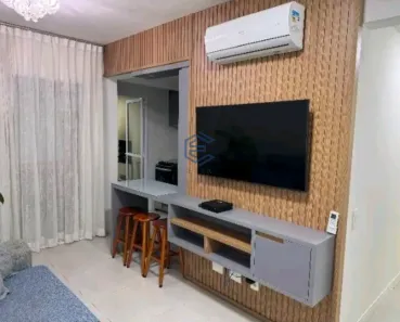 Apartamento com 2 Quartos à venda, 71m² no Loteamento João Batista Julião, Guarujá