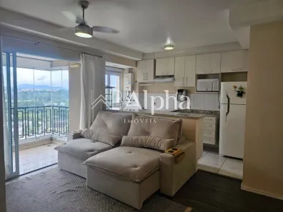 Apartamento com 1 Quarto para alugar, 51m² no Sítio Tamboré Alphaville, Barueri