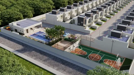 Casa de Condomínio com 3 Quartos à venda, 167m² no Alto do Calhau, São Luís