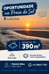 Lote/Terreno à venda, 390m² no Laguna, Laguna