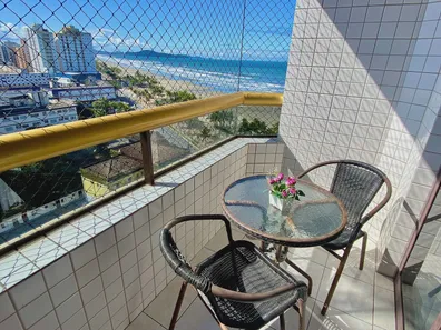 Apartamento com 1 Quarto para alugar, 50m² no Mirim, Praia Grande