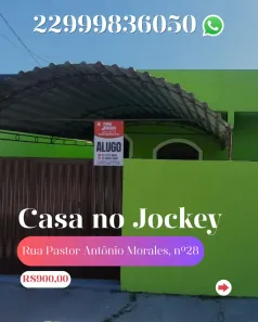 Casa com 2 Quartos para alugar, 70m² no Parque Jóquei Club, Campos dos Goytacazes