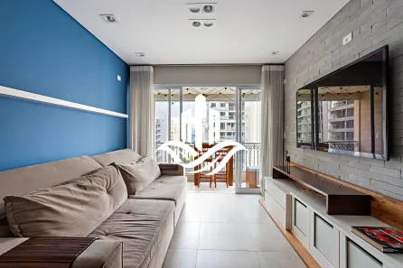 Apartamento com 3 Quartos para venda ou aluguel, 100m² no Jardim das Acácias, São Paulo