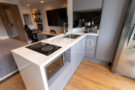 Flat com 1 Quarto à venda, 33m² no Mirandópolis, São Paulo