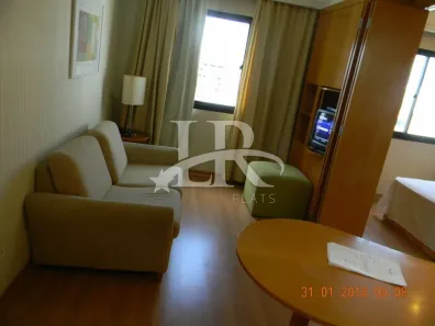 Flat com 1 Quarto para alugar, 30m² no Moema, São Paulo