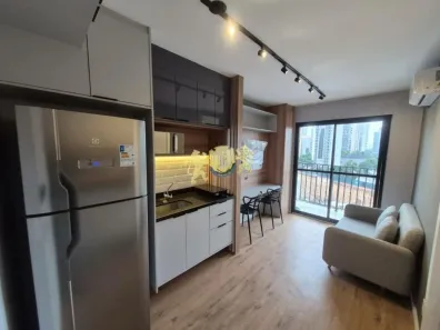 Flat com 1 Quarto para alugar, 29m² no Pinheiros, São Paulo