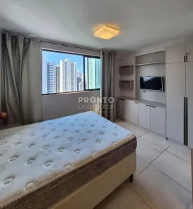 Apartamento com 1 Quarto para alugar, 25m² no Boa Viagem, Recife