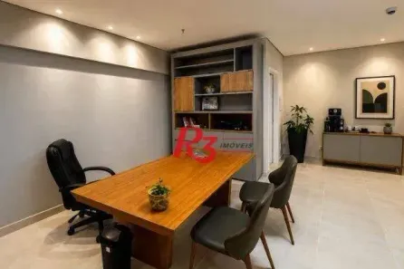Sala Comercial à venda, 42m² no Vila Mathias, Santos